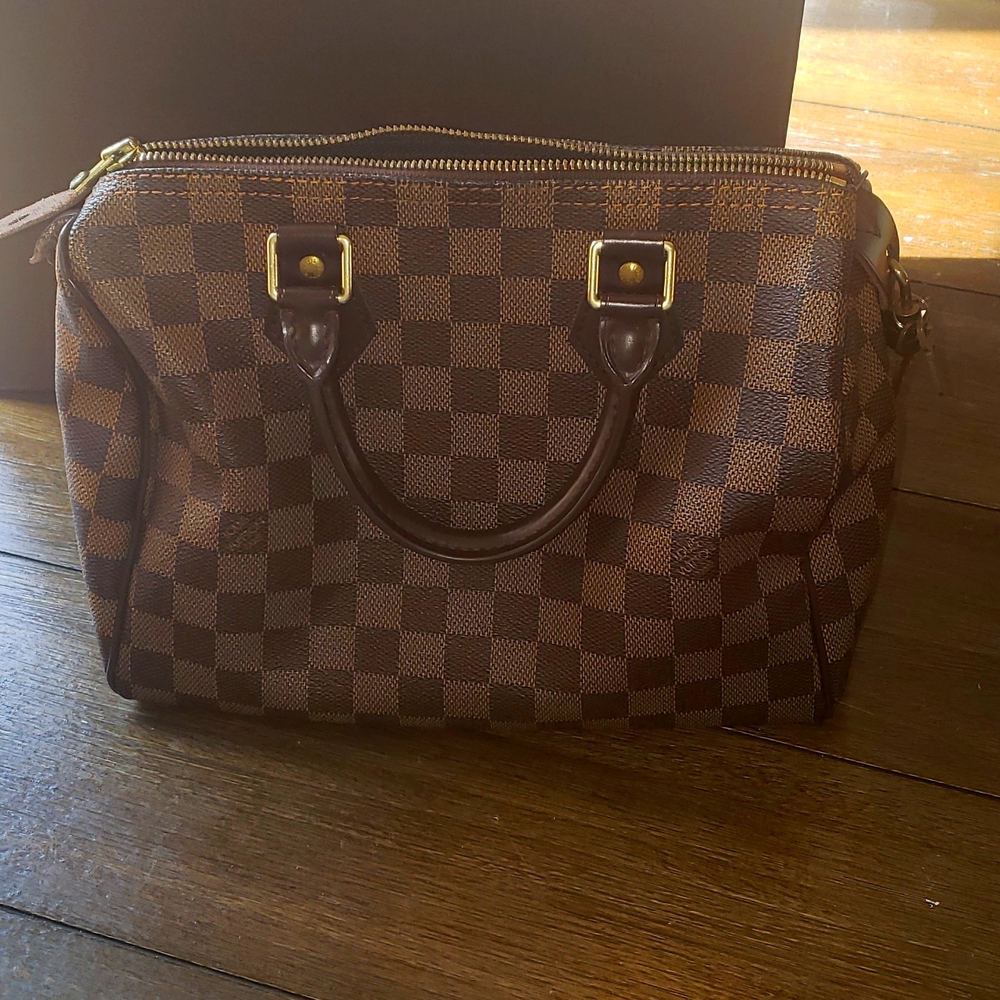 Louis Vuitton 25 speedy damier ebene.